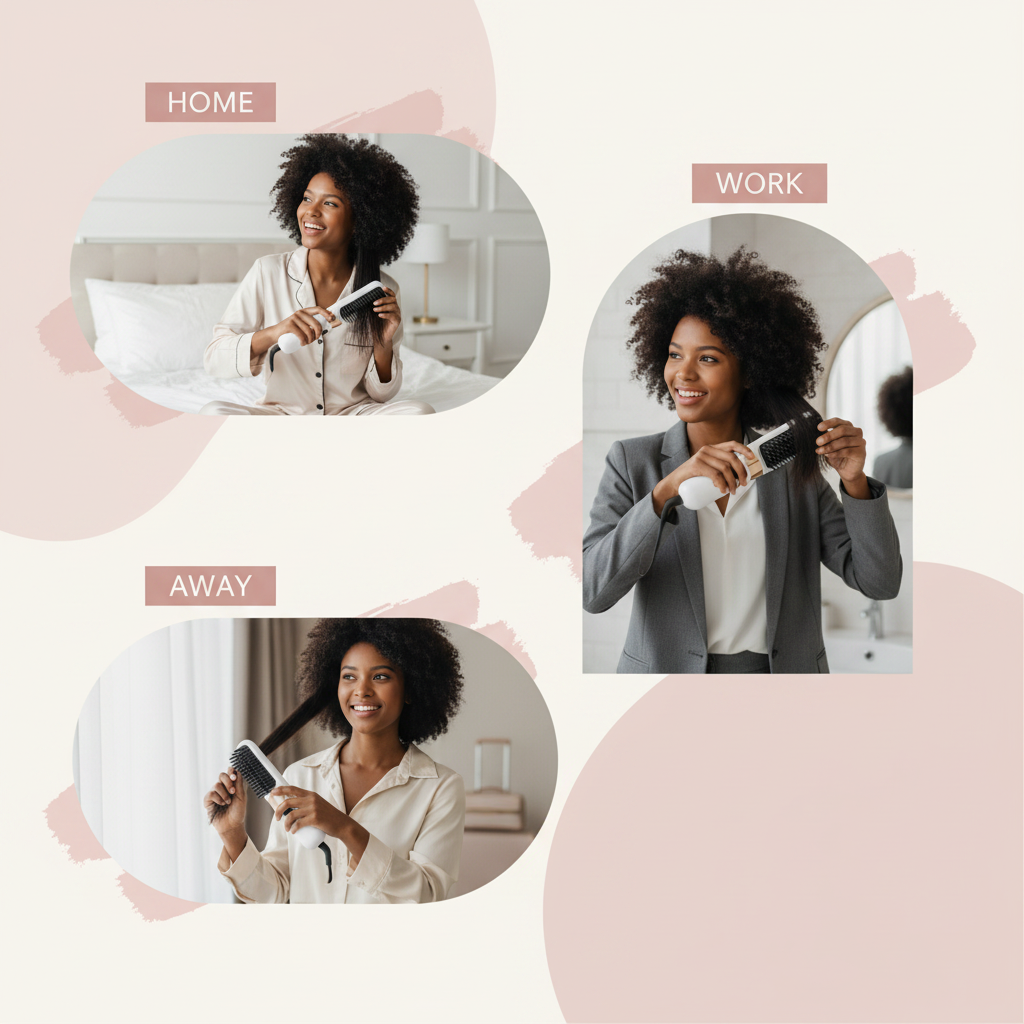 Improved pink editorial set variation three in progress